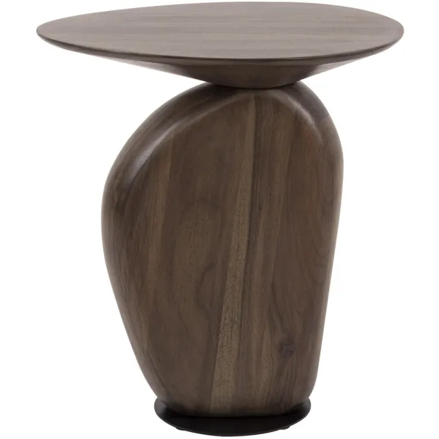 Giga Living Giga Meubel Bijzettafel Art - Bruin Acaciahout - 45x36x50cm