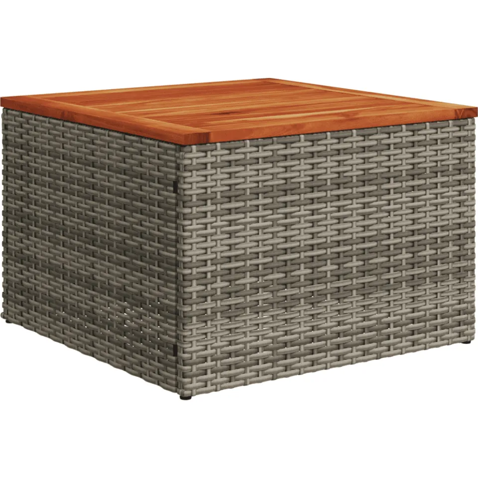 vidaXL Patio Sofa Set 9-zits Grey, foto 4