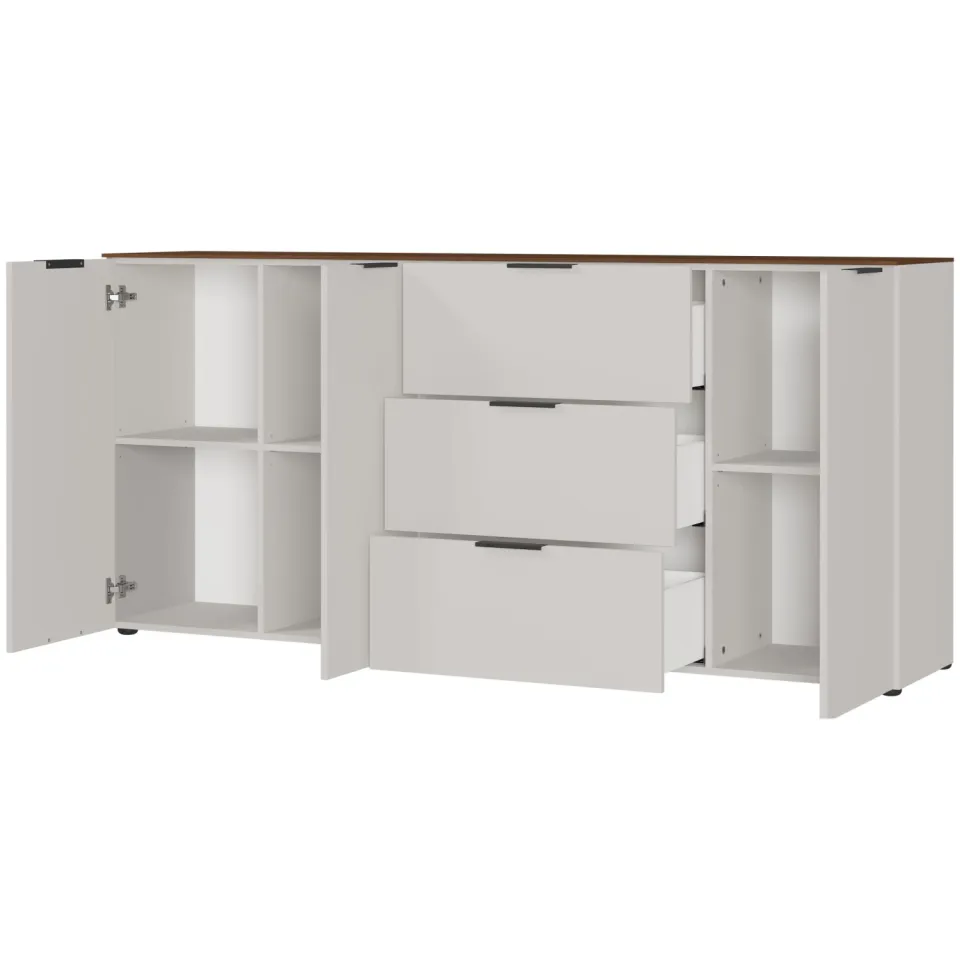 dressoir Amalfi zand-walnoot, foto 4