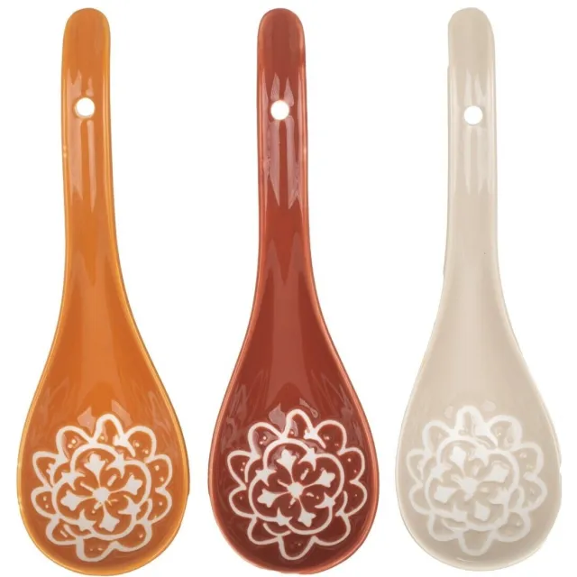 Signes Grimalt set porseleinen lepels meerkleurig Multicolour
