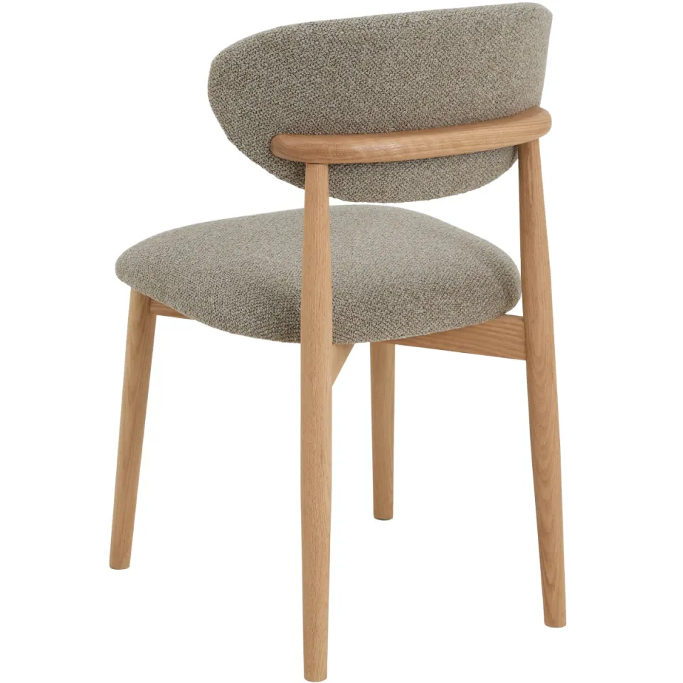 NOUS Living Clair eetkamerstoel taupe, foto 4