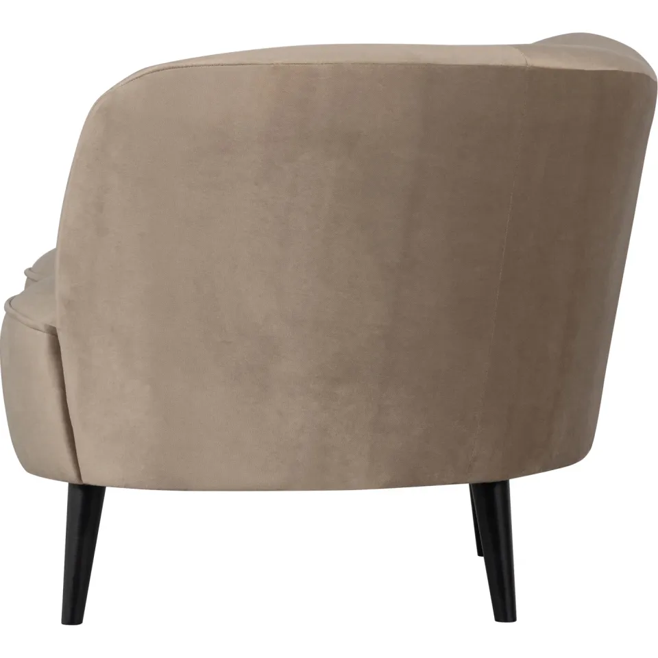 WOOOD Sara loungefauteuil khaki, foto 4