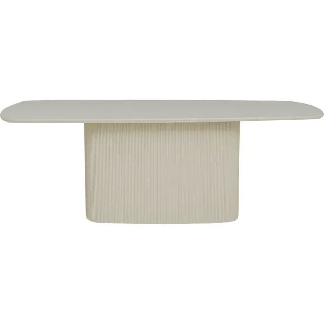 Tower Living Corbetta eettafel - 220 cm - beige