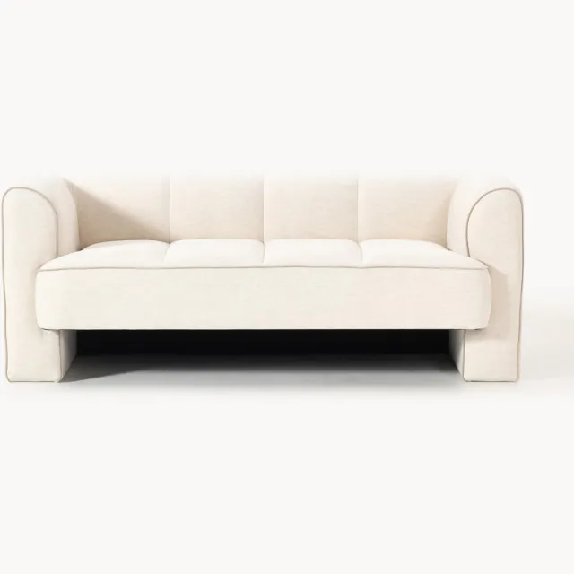 Westwing Collection Bank Bobi (2-zits) beige