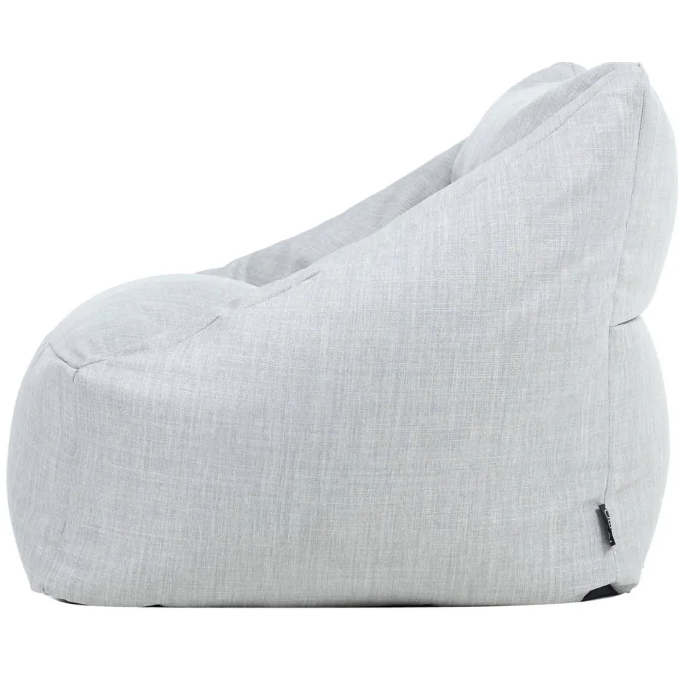 iCON Zitzak Fauteuil Natalia lichtgrijs, foto 6