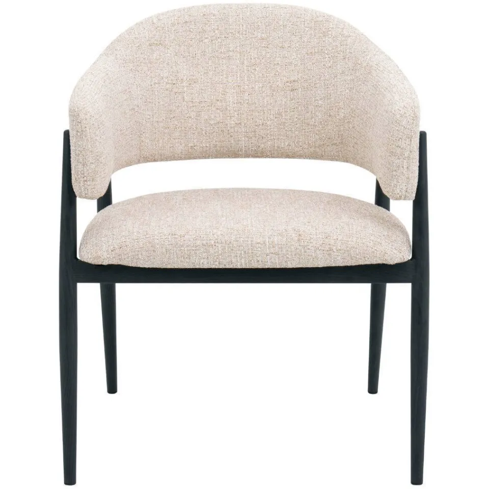Giga Meubel eetkamerstoel Dénia beige zwart, foto 2