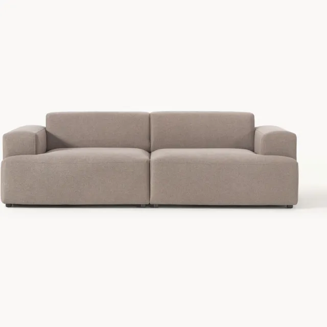 Westwing Collection Bank Melva (3-zits) Taupe