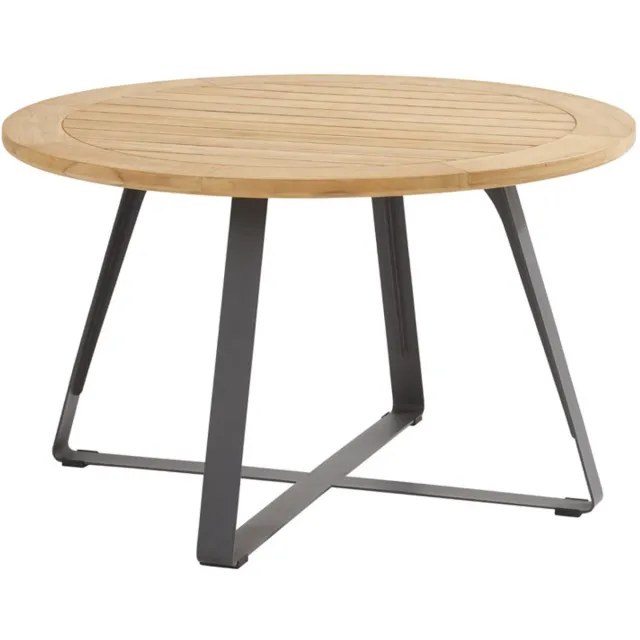 4 Seasons Outdoor 4Seasons Taste Basso Set Beine Stahl Anthrazit für runden Tisch Antraciet