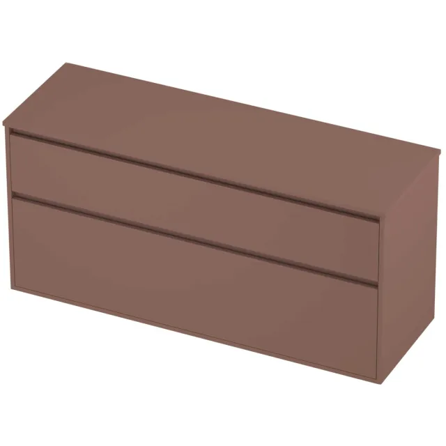 Proline Deck Badmeubelset Greeploos Asymmetrisch Kader 140x46x67 cm Beauty Blush Rosé Goud