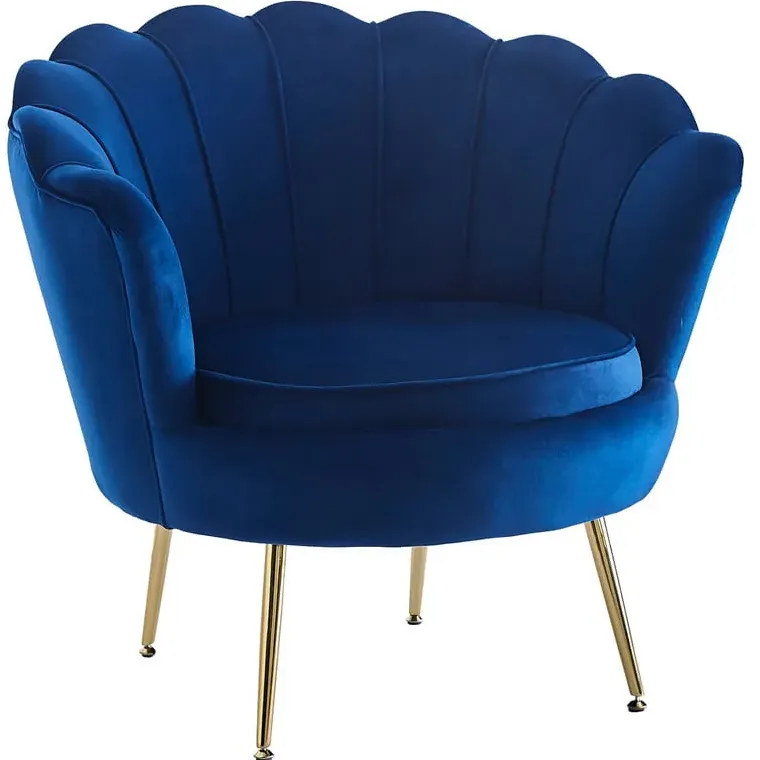 Fauteuil Chanelle donkerblauw blauw, foto 2