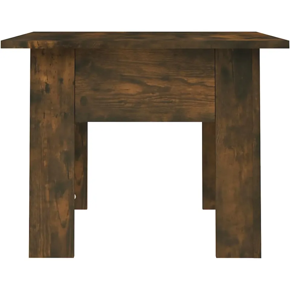vidaXL Salontafel 55x55x42 cm bewerkt hout gerookt eikenkleur, foto 4