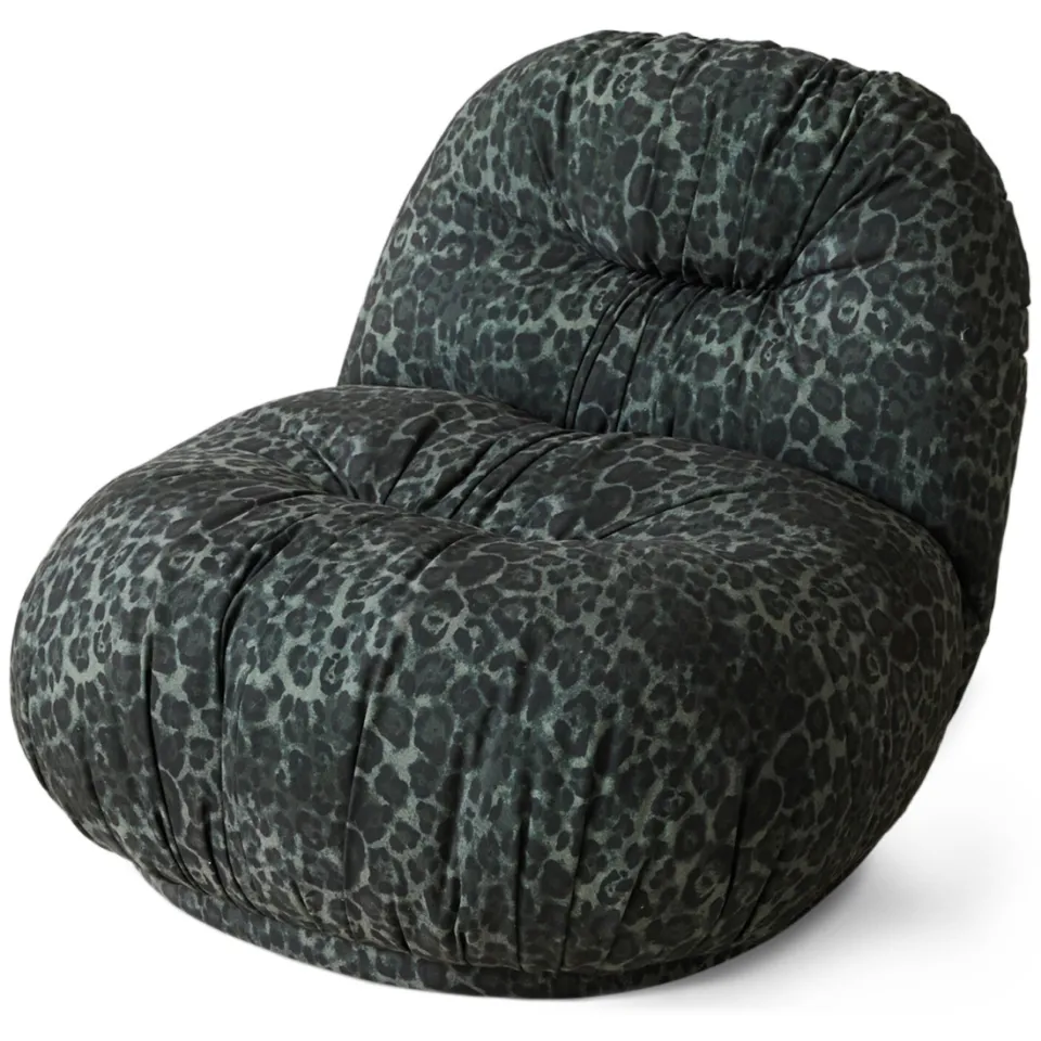 HKLIVING fauteuil Meloa diepgroen panther, foto 4