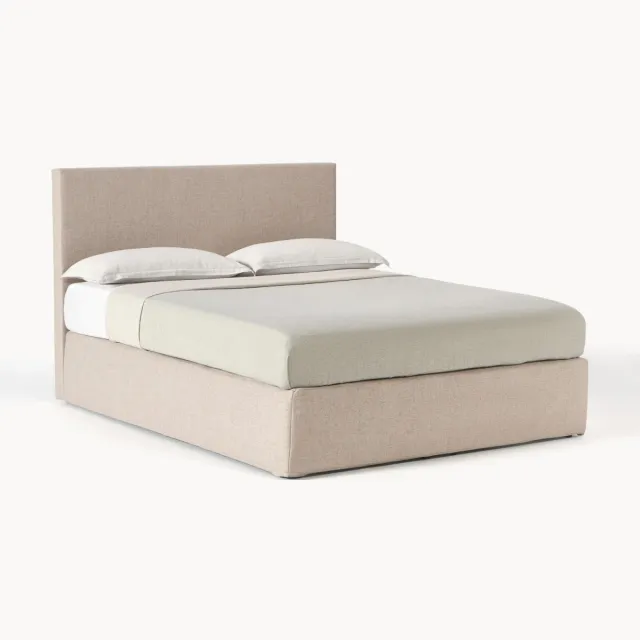 Westwing Collection Boxspringbed Eliza Beige