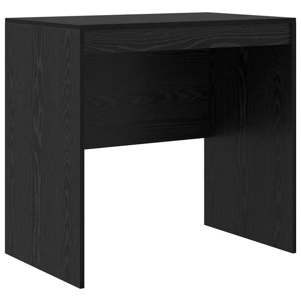 vidaXL Bureau Zwart Eiken 80 x 50 x 76 cm, foto 3