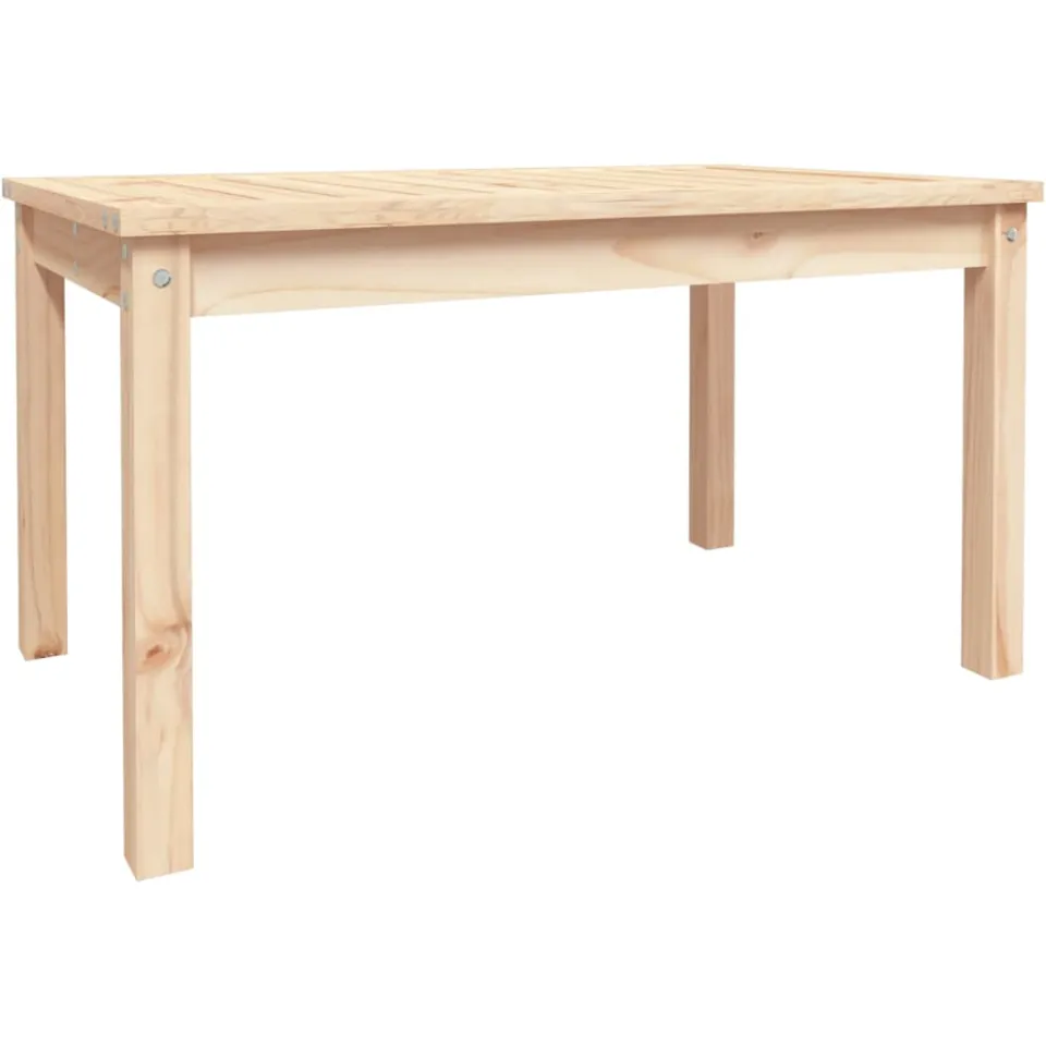 vidaXL Tuintafel 82,5x50,5x45 cm massief grenenhout Bruin