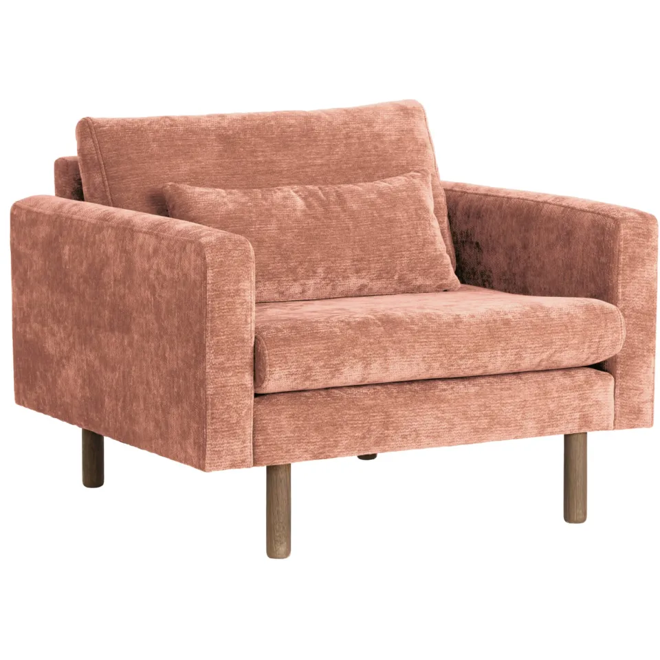 NOUS Living fauteuil Adam roze, foto 4