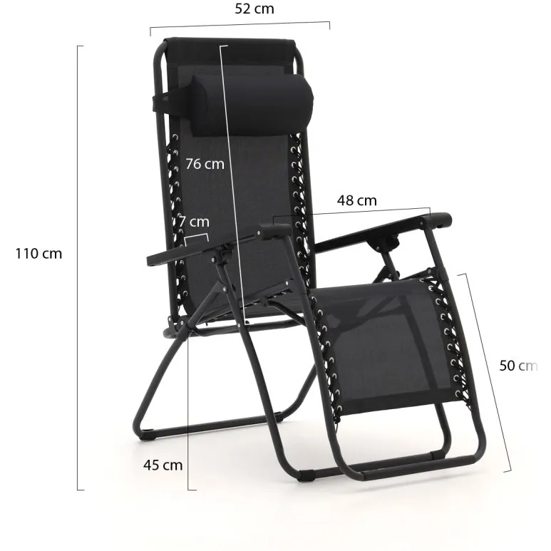 Forza Furniture Forza Armilla relaxstoel grijs, foto 2