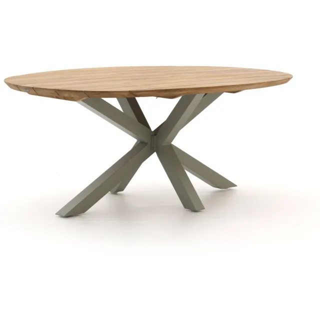 Hartman tuinmeubelen Hartman San Sebastian dining tuintafel 200x120x76cm Groen