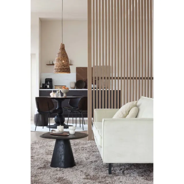 WOOOD Blanco Eettafel Ø 120 cm - Mango Hout - Honing Geel, foto 2