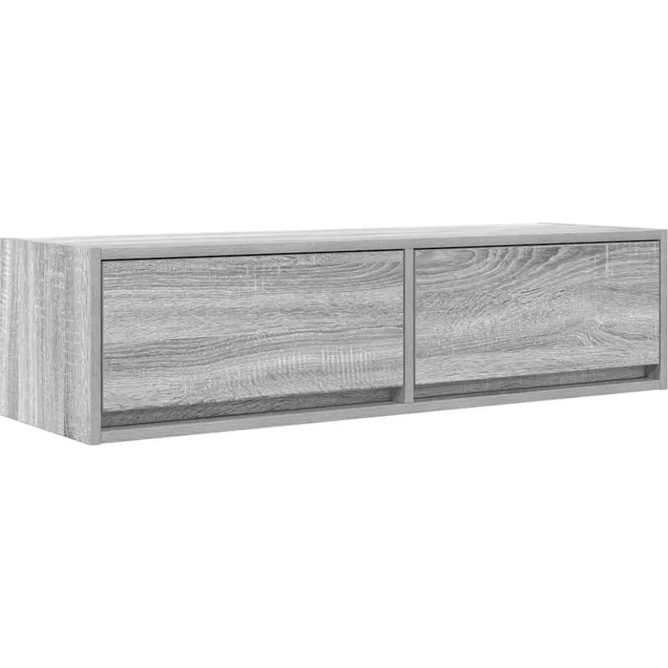 vidaXL TV-kast 100 x 31 x 25,5 cm Grijs sonoma Bewerkt hout, foto 3