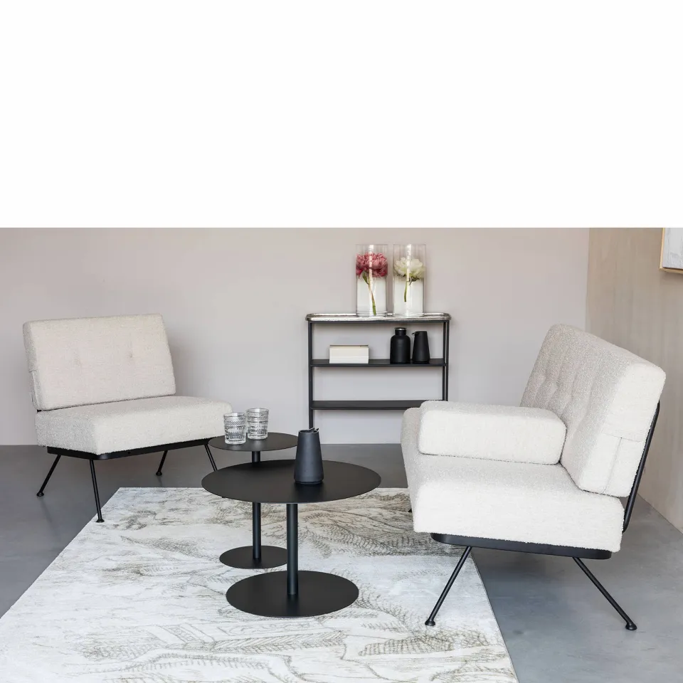 Zuiver Bowie 2-zitsbank beige, foto 5