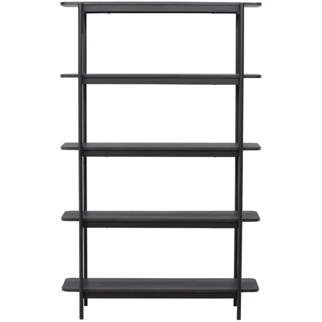 Nest of Nora Boekenkast Molde - 190 cm - FSC Hout - Zwart