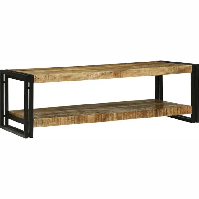 vidaXL Salontafel Bruin 120 x 50 x 38 cm Massief Mango Hout