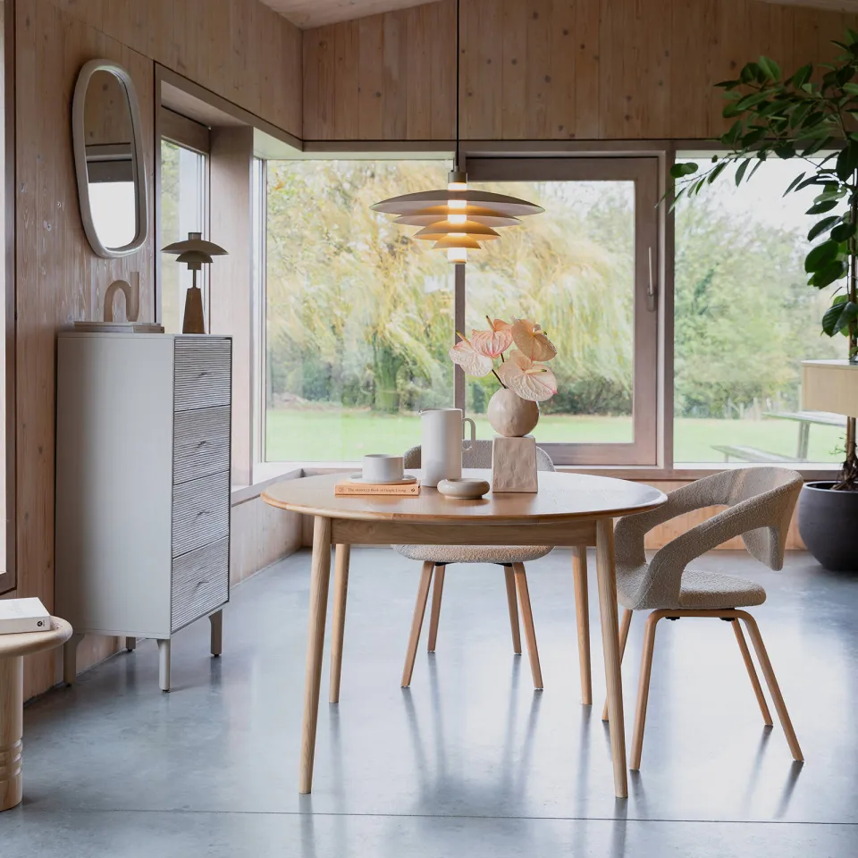 Zuiver eetkamertafel Twist naturel, foto 3