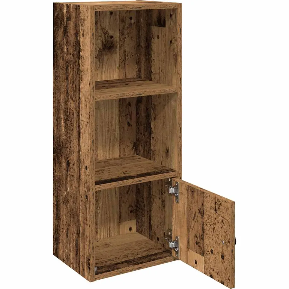 vidaXL Boekenkast 31x24x77 cm bewerkt hout oud houtkleurig bruin, foto 4