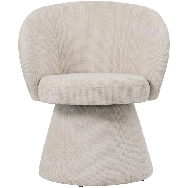 PTMD Eetkamerstoel Hermes - Beige - 65x62x79cm