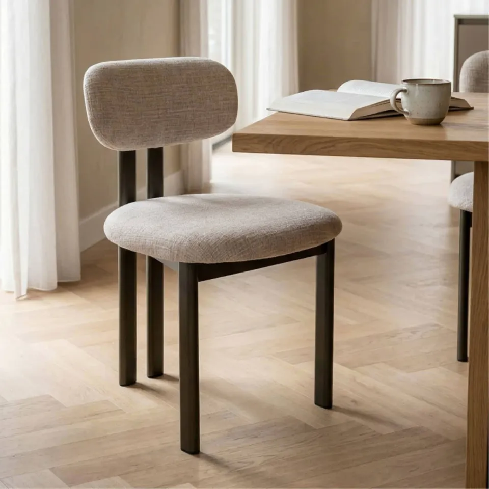 Giga Meubel Noor eetkamerstoel beige brons, foto 4