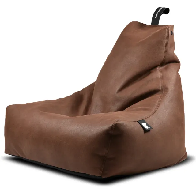 Extreme Lounging zitzak b-bag mighty-b - Luxury - Kastanje Bruin