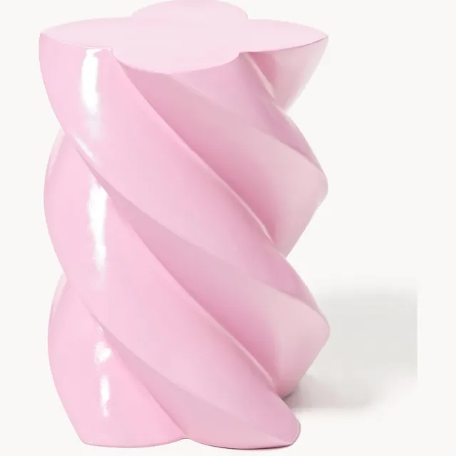 klevering Bijzettafel Marshmallow Dieproze, Roze