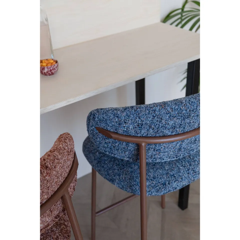 Housecraft Living Claes barkruk blauw, foto 4