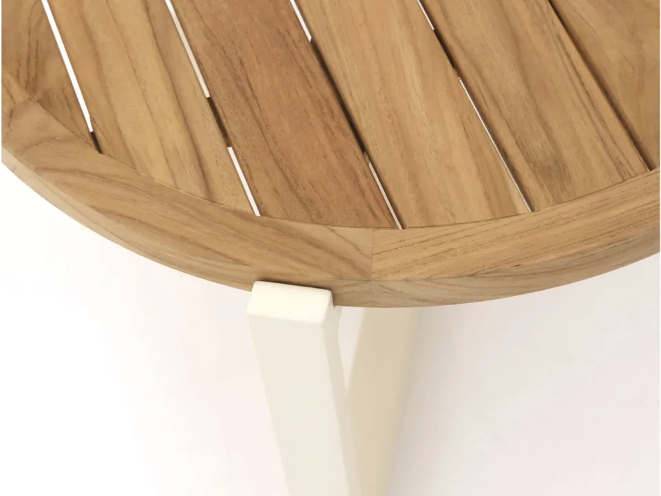 Apple Bee Monaco lounge tuintafel ø 75cm (h: 34) bruin, foto 4