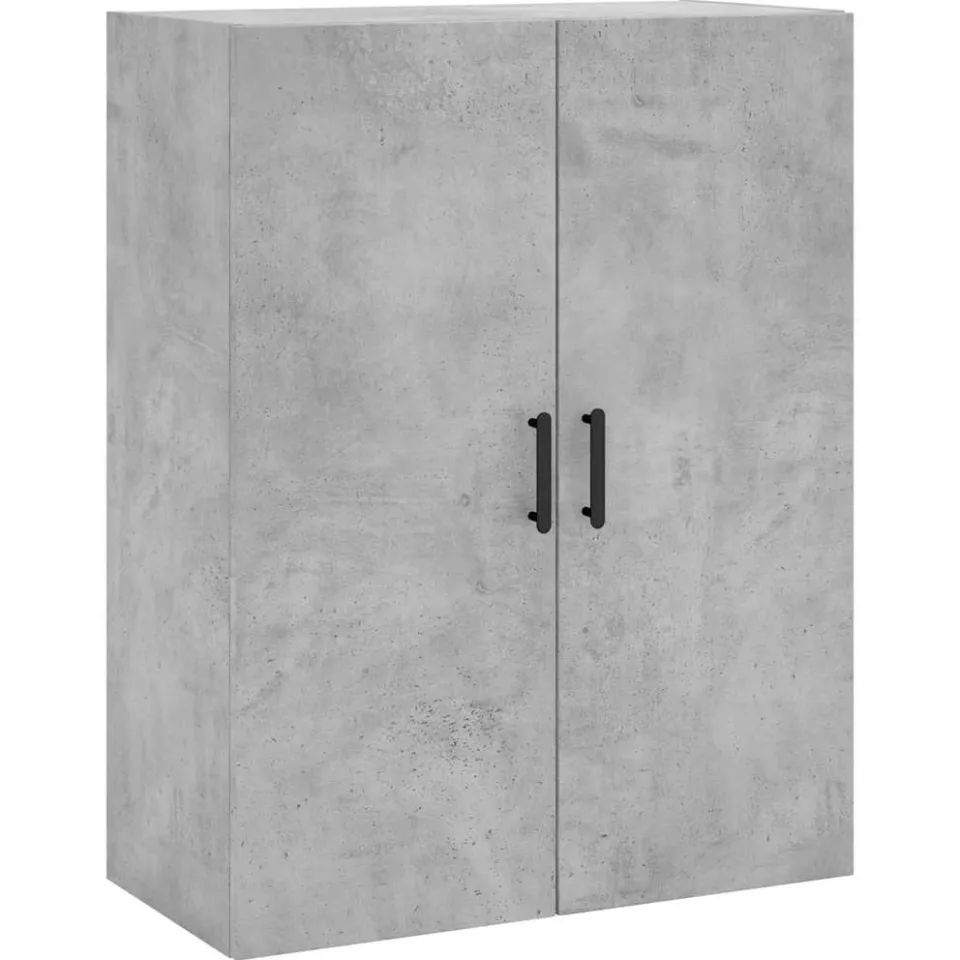 vidaXL Bovenkast 69,5x34x90 cm betongrijs