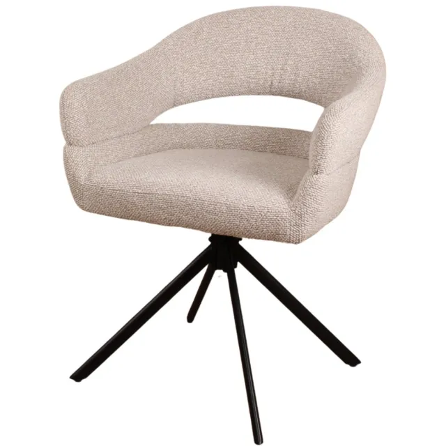 DS4U Bibi terugdraai stoel - champagne