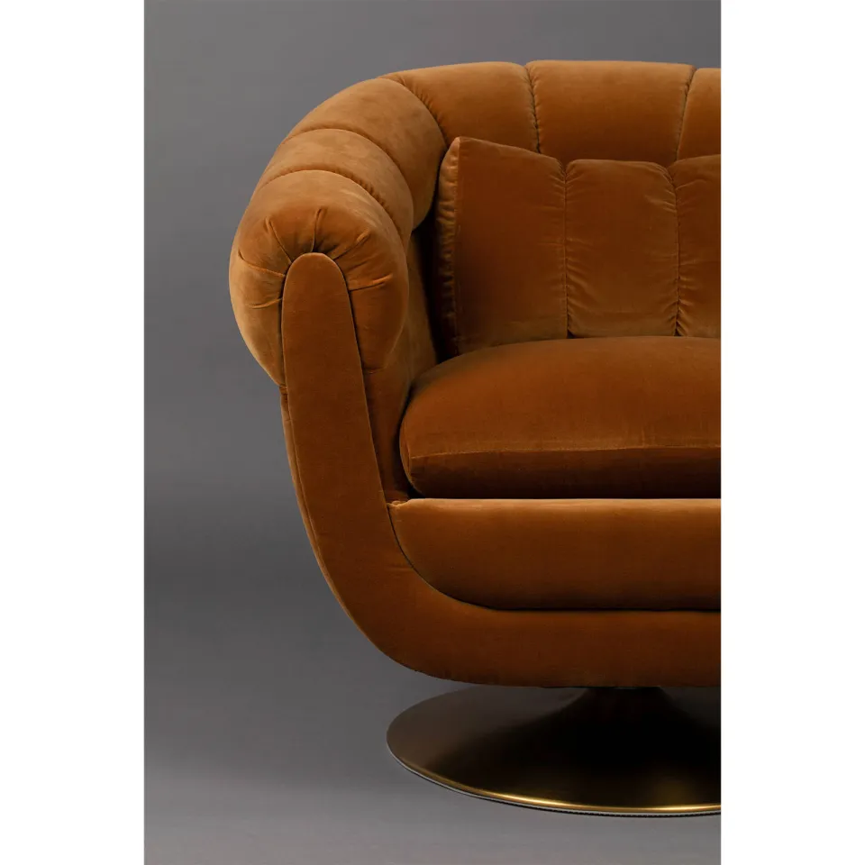 Dutchbone fauteuil Member bruin, foto 6
