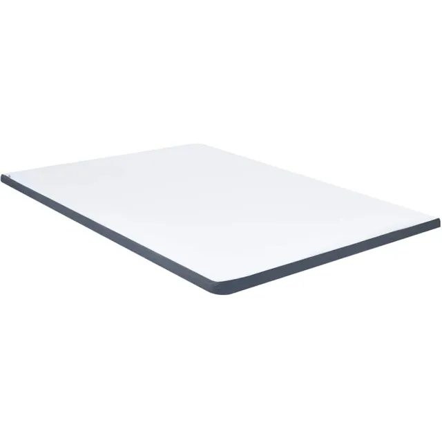 vidaXL Boxspringtopmatras 200x140x5 cm medium zacht Grijs