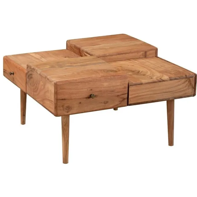 Signes Grimalt salontafel met lades bruin