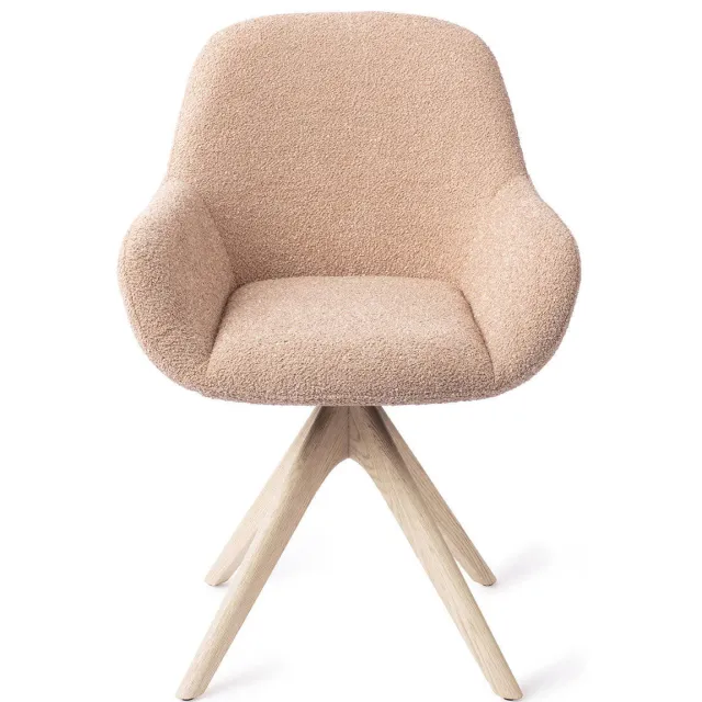 Jesper Home eetkamerstoel Kushi beige Flax Relax