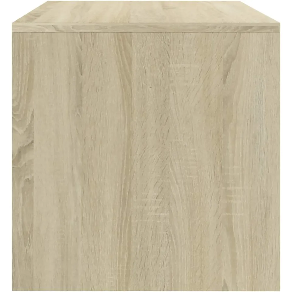 vidaXL Tv-meubel 80x40x40 cm bewerkt hout sonoma eikenkleurig, foto 4