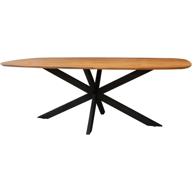 AnLi Style Eetkamertafel 215 cm Arhus solid Naturel