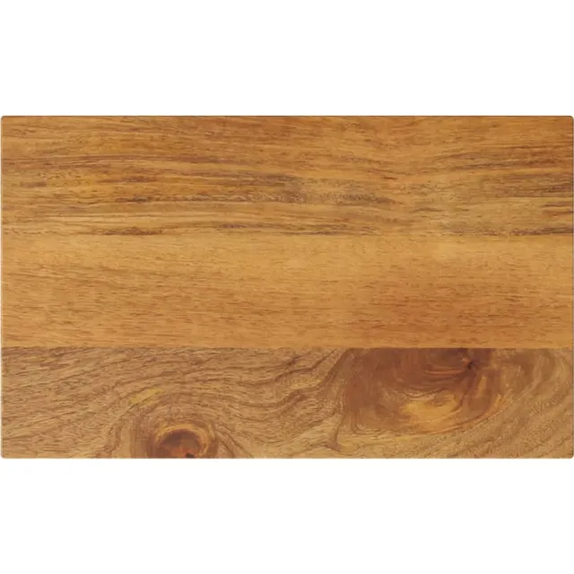vidaXL Tafelblad rechthoekig 50x30x3,8 cm massief mangohout Bruin