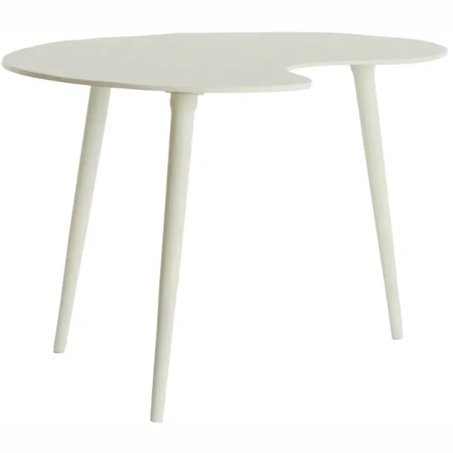 Light & Living Bijzettafel Linos - Wit - 67x49x41cm - Modern