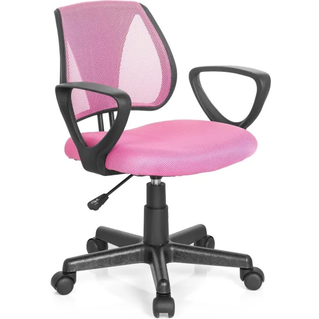 Kinder bureaustoel KIDDY CD netstof pink hjh OFFICE