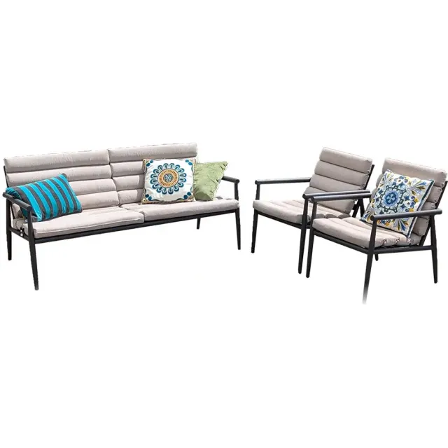 Lesliliving Lesli Living Sofa Loungeset Harper Antraciet