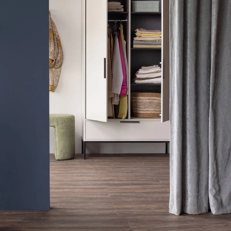 WOOOD Adam kledingkast 2-deurs beige, foto 5