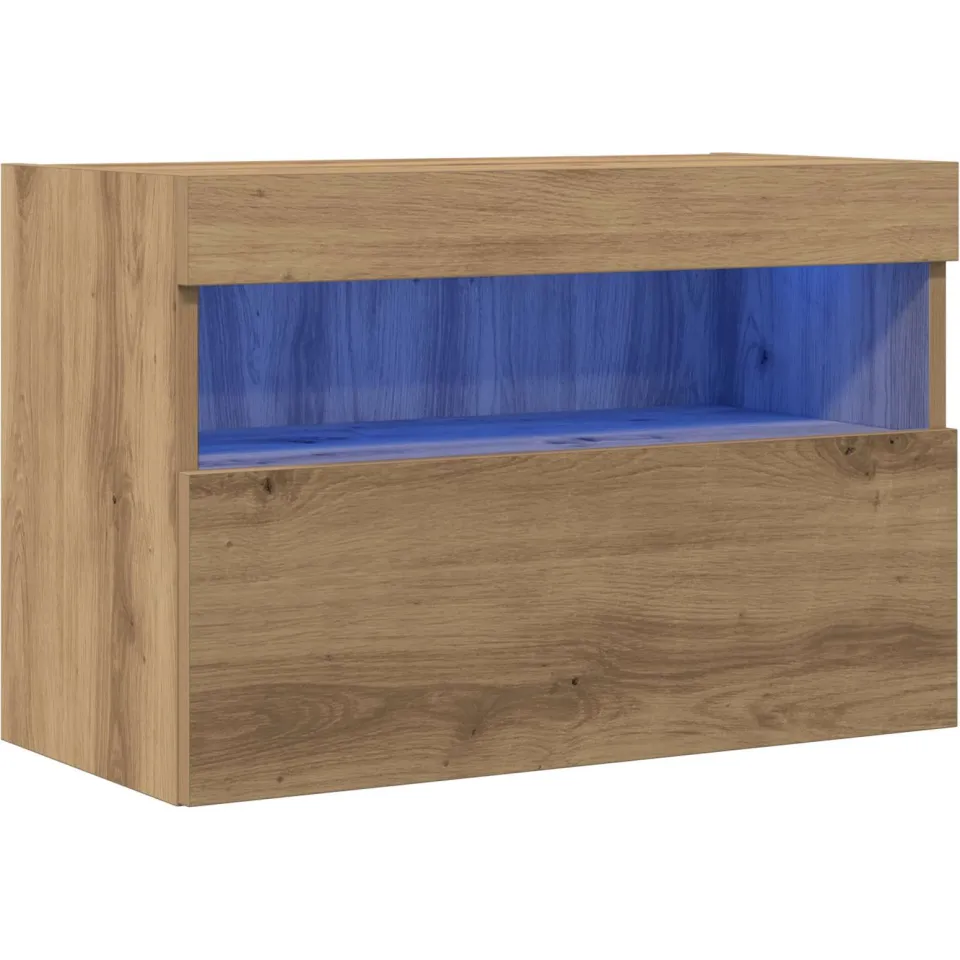 vidaXL TV Wandkast 60 x 30 x 40 cm artisanaal eikenkleurig, foto 3