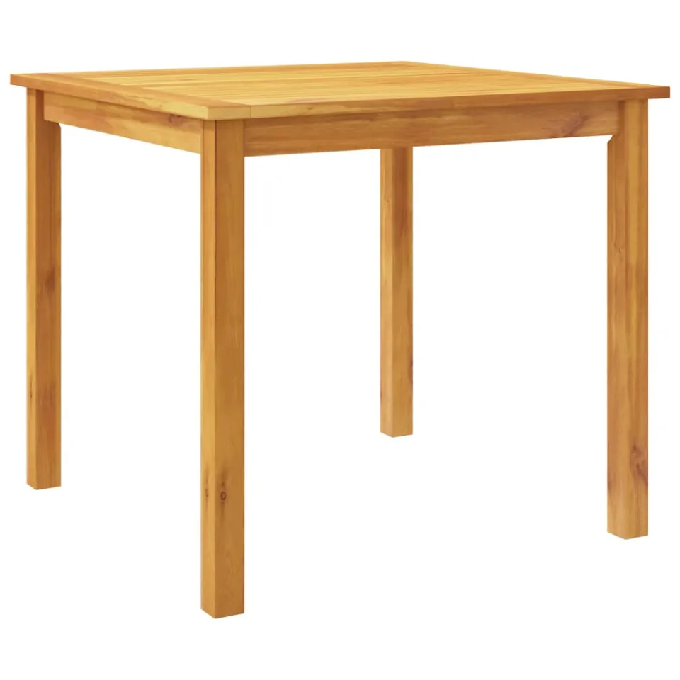 vidaXL 5-delige Eethoek 85x85x74 cm massief acaciahout bruin, foto 2